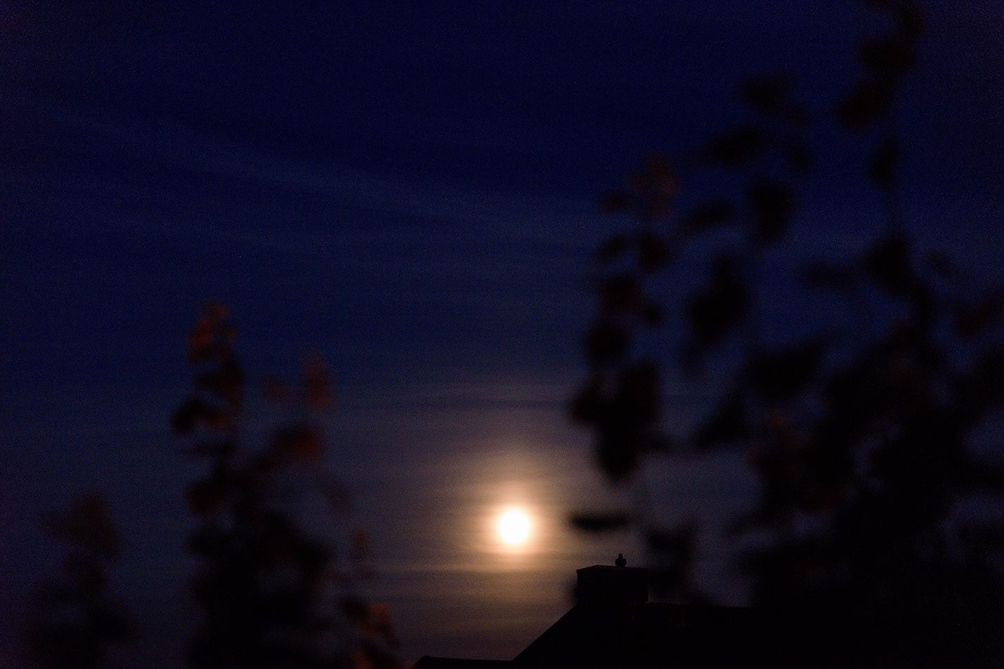 Sylt Feeling. Insel Sylt Westerland. Nacht. Night. Mond. Moon